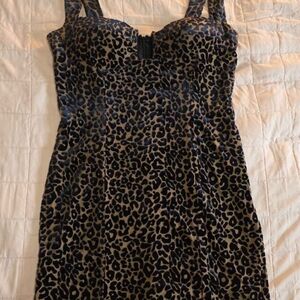 Forever 21 Animal Print Mini Dress